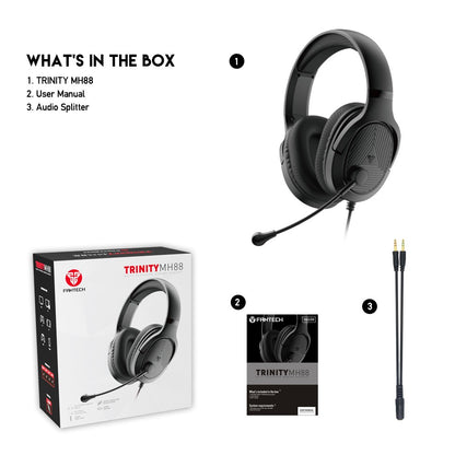 Fantech, Mh88 Trinity Gaming Headset, Available in Different Colors