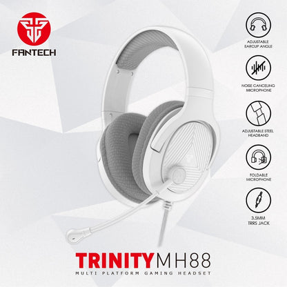 Fantech, Mh88 Trinity Gaming Headset, Available in Different Colors