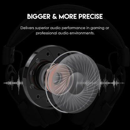 Fantech, Mh90 Sonata Gaming Headset, Detachable Microphone, Crystal-Clear & Powerful Sound