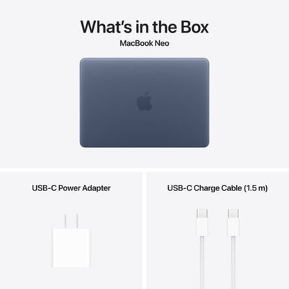 Apple 13-Inch MacBook Neo (A18 Pro, Indigo) [Online Exclusive], MHFF4LL/A