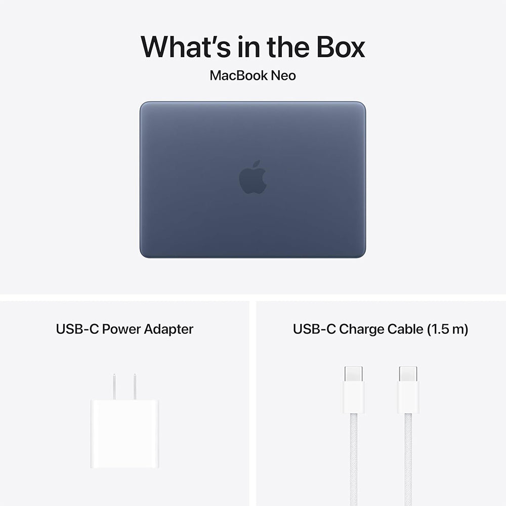 Apple 13-Inch MacBook Neo (A18 Pro, Indigo) [Online Exclusive], MHFF4LL/A