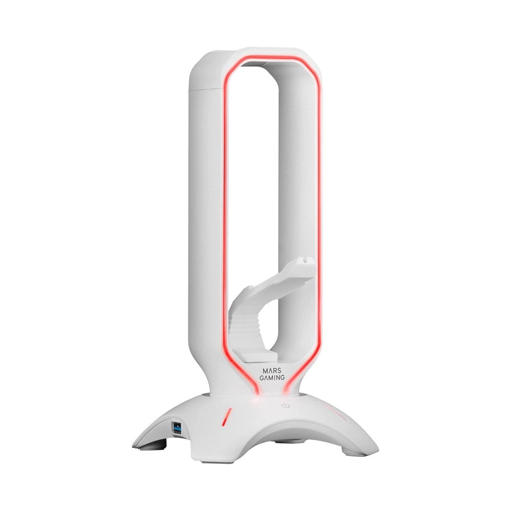 Mars, Gaming Mhhpro 3In1 Control Rgb Headset Holder +Mouse Bungee +2Xusb3.0 White