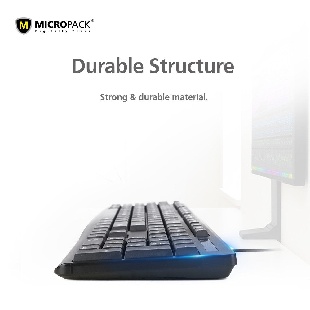 Micropack, K-206 Compact Wired Keyboard