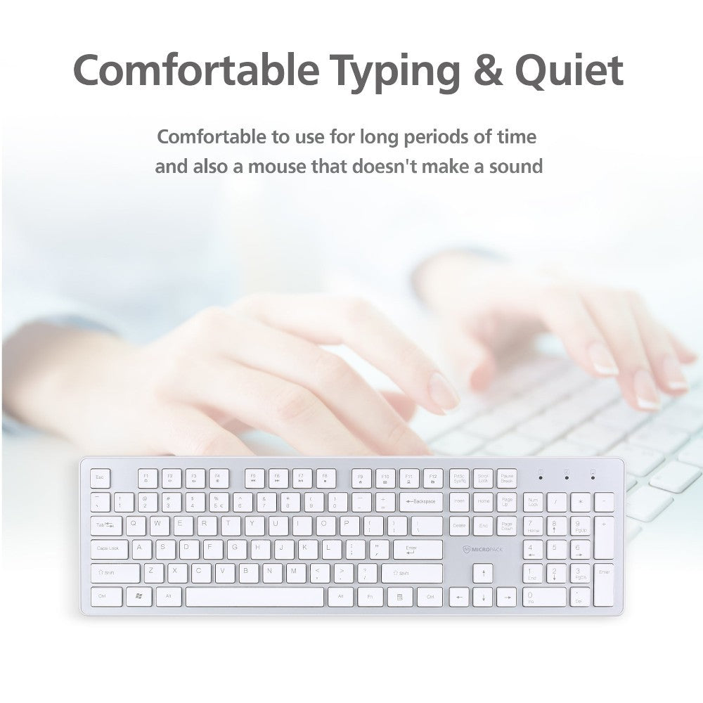 Micropack, Km-236W Ifree Pro Elegant Wireless Combo Keyboard & Mouse