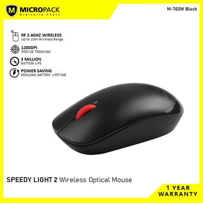 Micropack, M-702W Speedy Lite 2 Wireless Office Mouse