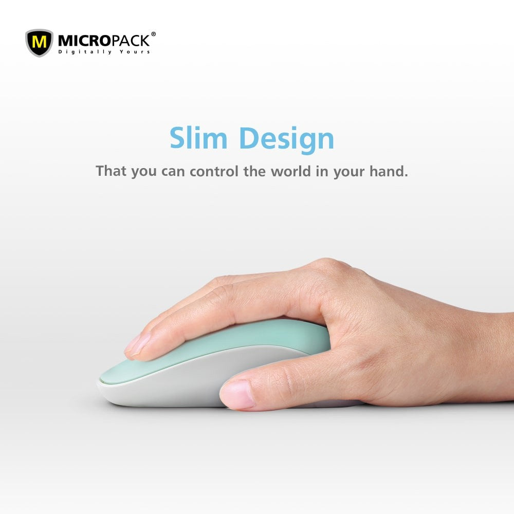 Micropack, M-721W Speedy Slim Wireless Office Mouse
