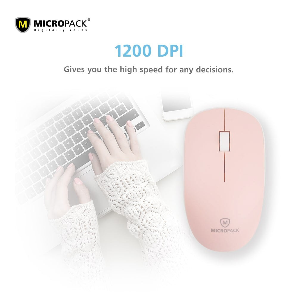 Micropack, M-721W Speedy Slim Wireless Office Mouse