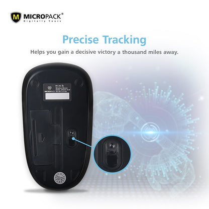 Micropack, M-721W Speedy Slim Wireless Office Mouse
