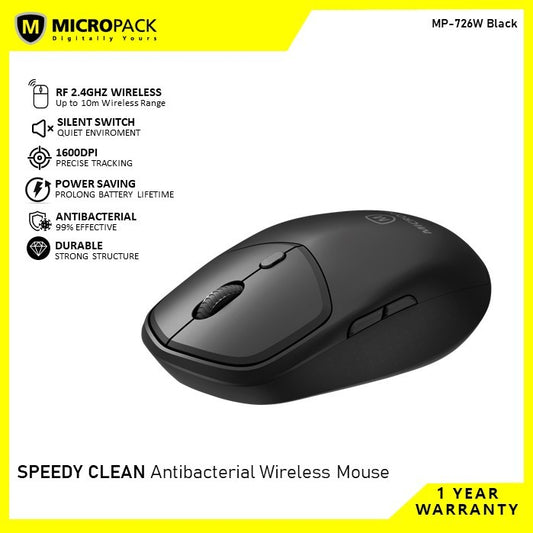 Micropack, M-726W Speedy Lite Wireless Office Mouse