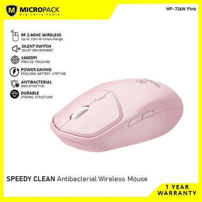 Micropack, M-726W Speedy Lite Wireless Office Mouse