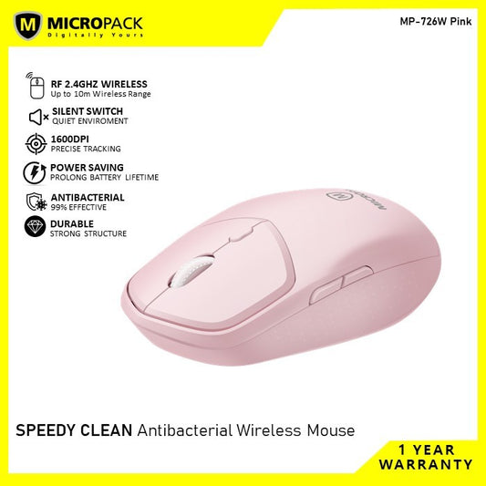 Micropack, M-726W Speedy Lite Wireless Office Mouse