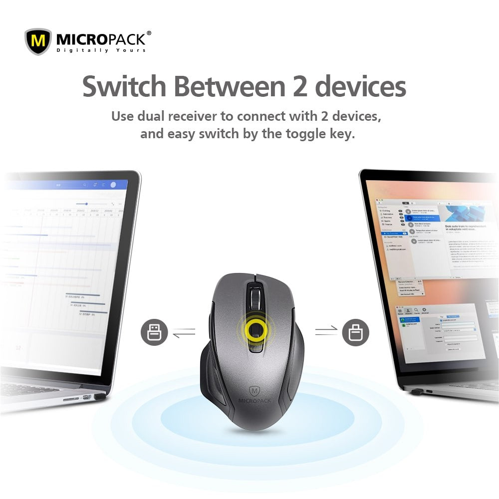 Micropack, M-752W Speedy Pro Wireless Office Mouse