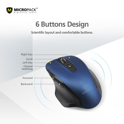 Micropack, M-752W Speedy Pro Wireless Office Mouse