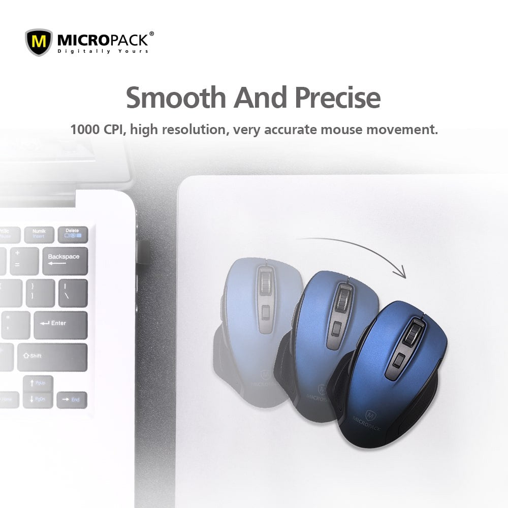 Micropack, M-752W Speedy Pro Wireless Office Mouse
