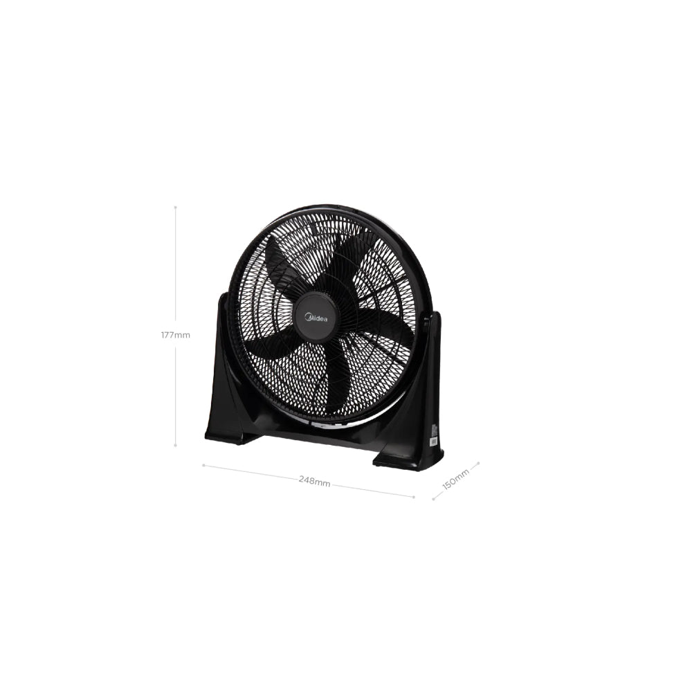 Midea Box Fan 3 Speeds, MID-FB5017H