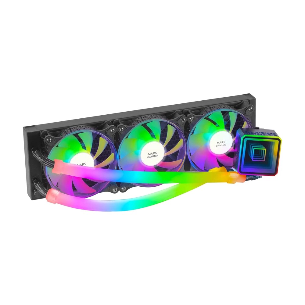 Mars, Gaming Ml-Ultra360 Watercooling Aio, Full Argb, Argb Tubes, Infinity Mirror, 650W Tdp, Available in Different Colors