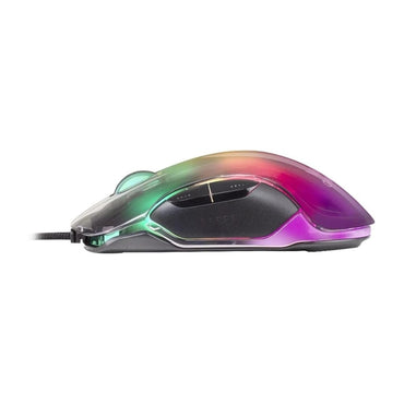 Mars, Gaming Mmglow Mouse, 12800Dpi, Chroma-Glow Mirror, 75G, Feather Cable, Available in Different Colors
