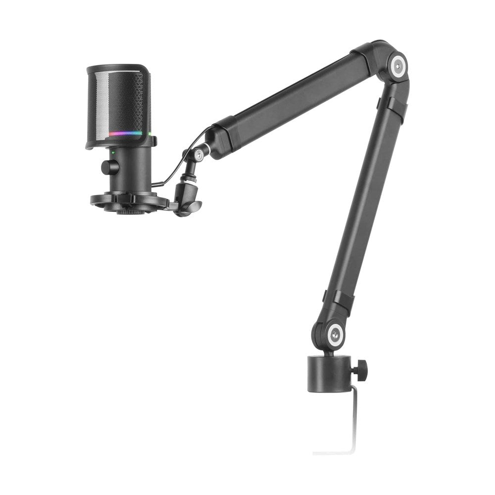Mars, Gaming Mmic-Xt Ultra-High Def Argb Microphone,?192Khz 24Bit, Arm, Antivib+ Metal Filter, Usb, Black