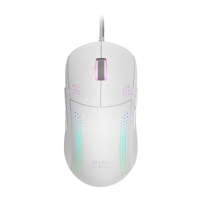 Mars, Gaming Mmpro Mouse, Ultralight, 32000Dpi, Rgb, Feather, Ambidextrous, Available in Different Colors