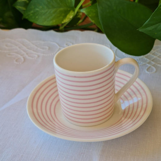 La Perla, New Bone China Coffee 6 Cups 90Cc With Saucers In Gift Box