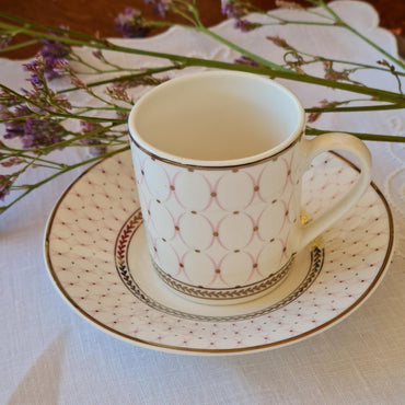 La Perla, New Bone China Coffee 6 Cups 90Cc With Saucers In Gift Box