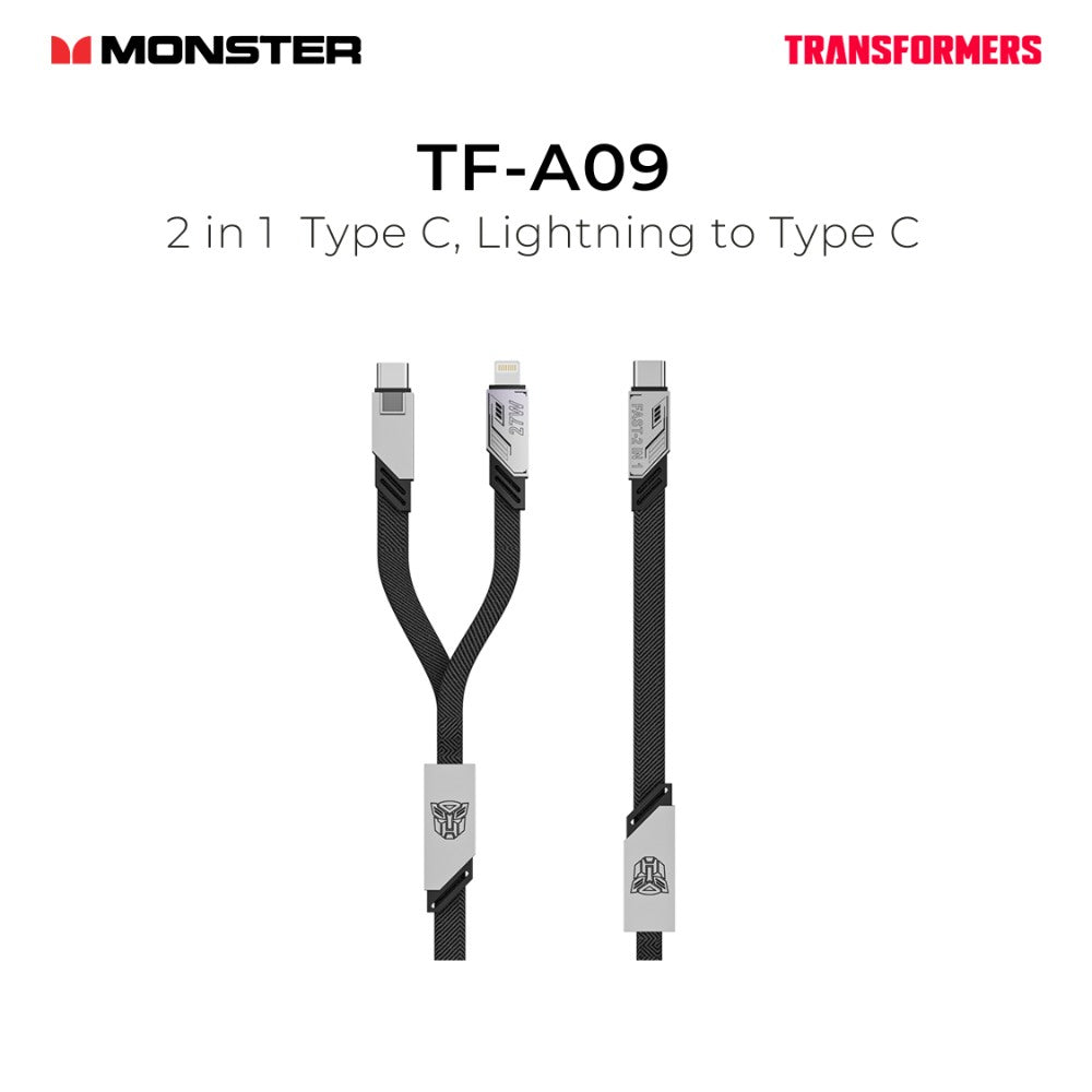 Monster, Data Cable Tf-A09 Grey