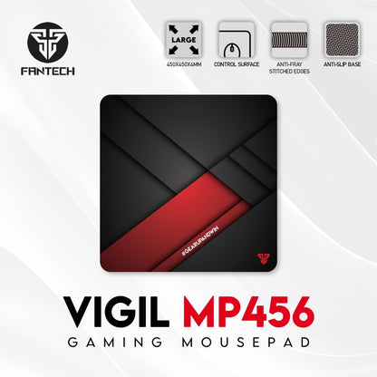 Fantech, Mp456 Vigil Gaming Mouse Pad (Black)