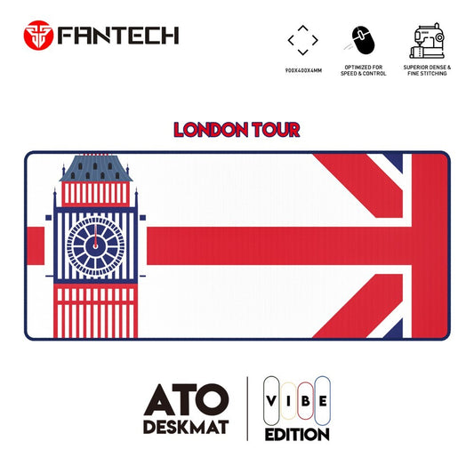 Fantech, Mp905 Vibe London Tour Xx-Large Gaming Mouse Pad