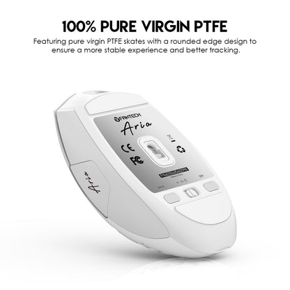 Fantech, Xd7 Aria Go, 3 Mode Connection Wired, Bluettoth & Wireless, 26000Dpi, Ultra Light Weight, Built-In Rechargeable Battery, Pro Gaming Mouse