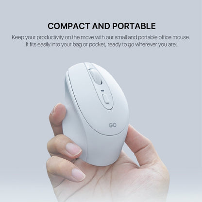 Fantech, W191S Go: Dual Mode Bluetooth & Wireless Mouse, Silent Click, Can Connect To 2 Devices Simultaneously