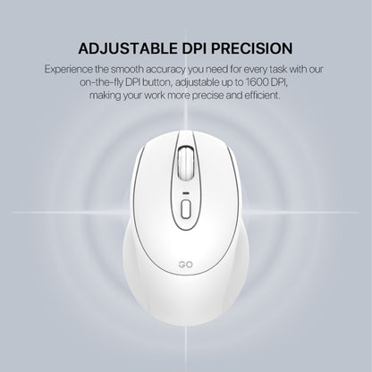 Fantech, W191S Go: Dual Mode Bluetooth & Wireless Mouse, Silent Click, Can Connect To 2 Devices Simultaneously