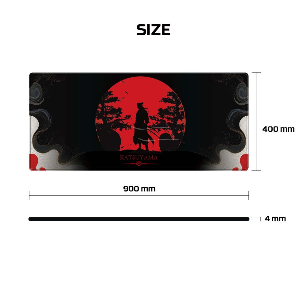 Fantech, Mp905 Ato Katsuyama, Gaming And Office Mousepad, Xx-Large Size: 90Cmx40Cmx0.4Cm