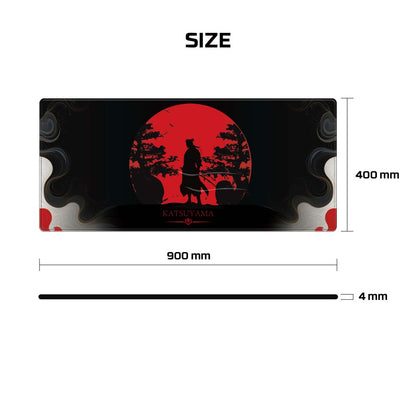 Fantech, Mp905 Ato Katsuyama, Gaming And Office Mousepad, Xx-Large Size: 90Cmx40Cmx0.4Cm