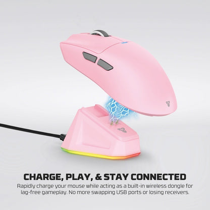 Fantech, Wg13S Tanto S Premium High-Performance Gaming Mouse With 26000 Dpi, 8K Polling Rate, And Tri-Mode Connectivity, Available in Different Colors