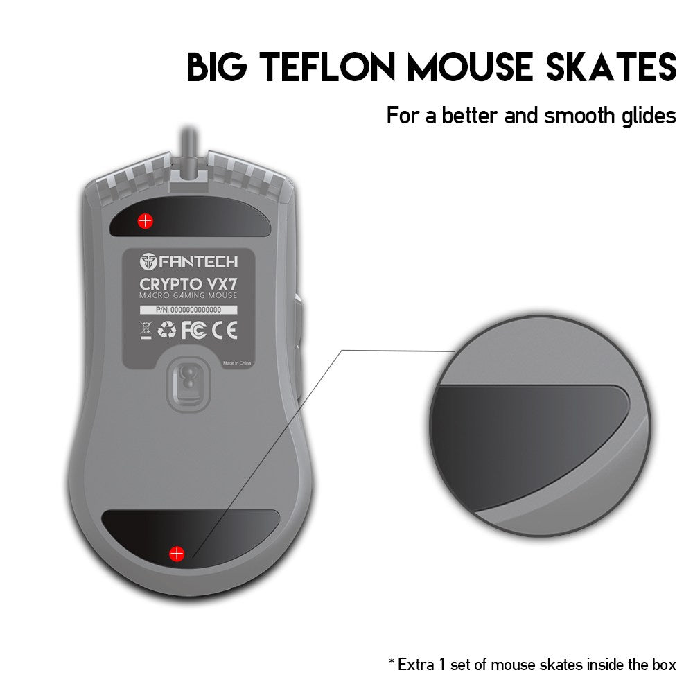 Fantech, Vx7 Crypto Rgb Gaming Mouse