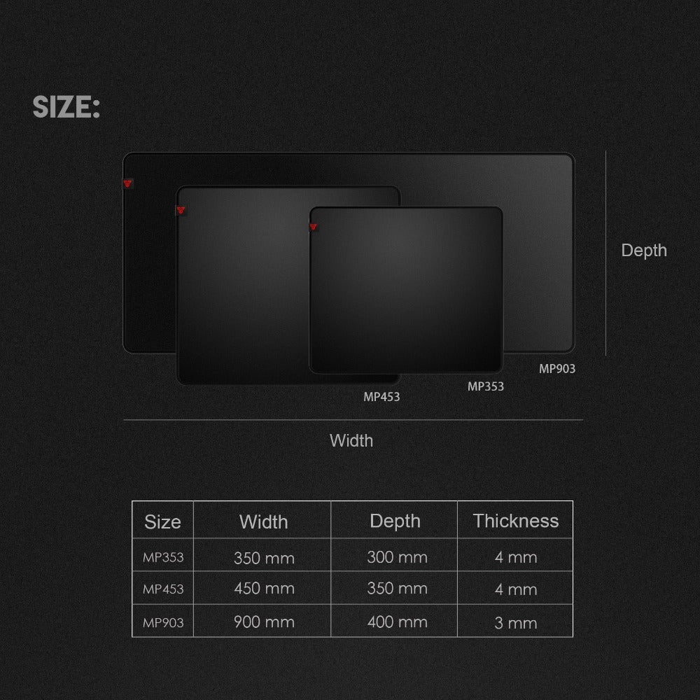 Fantech, Mp453 Agile Large Gaming Mouse Pad