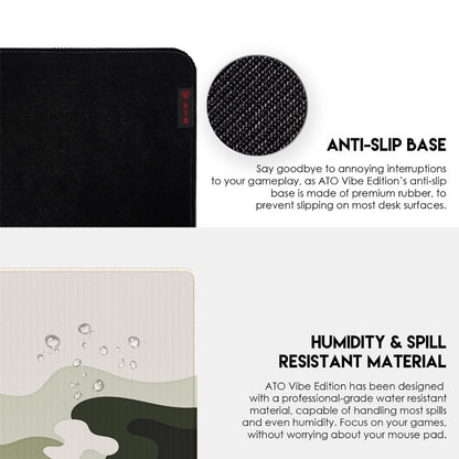 Fantech, Mp905 Vibe Matcha Milk Xx-Large Gaming Mouse Pad