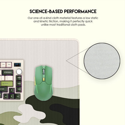 Fantech, Mp905 Vibe Matcha Milk Xx-Large Gaming Mouse Pad