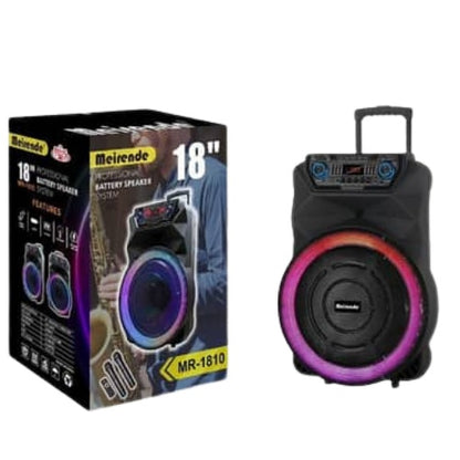 Speaker Karaoke Merendi Mr-1820 18'Microphones