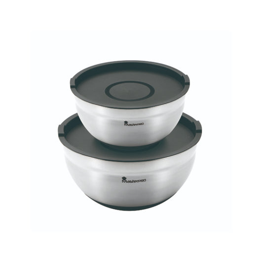 Masterpro ET 4Pcss Mixing Bowl SS Foodies MP, MSTR-BG1553