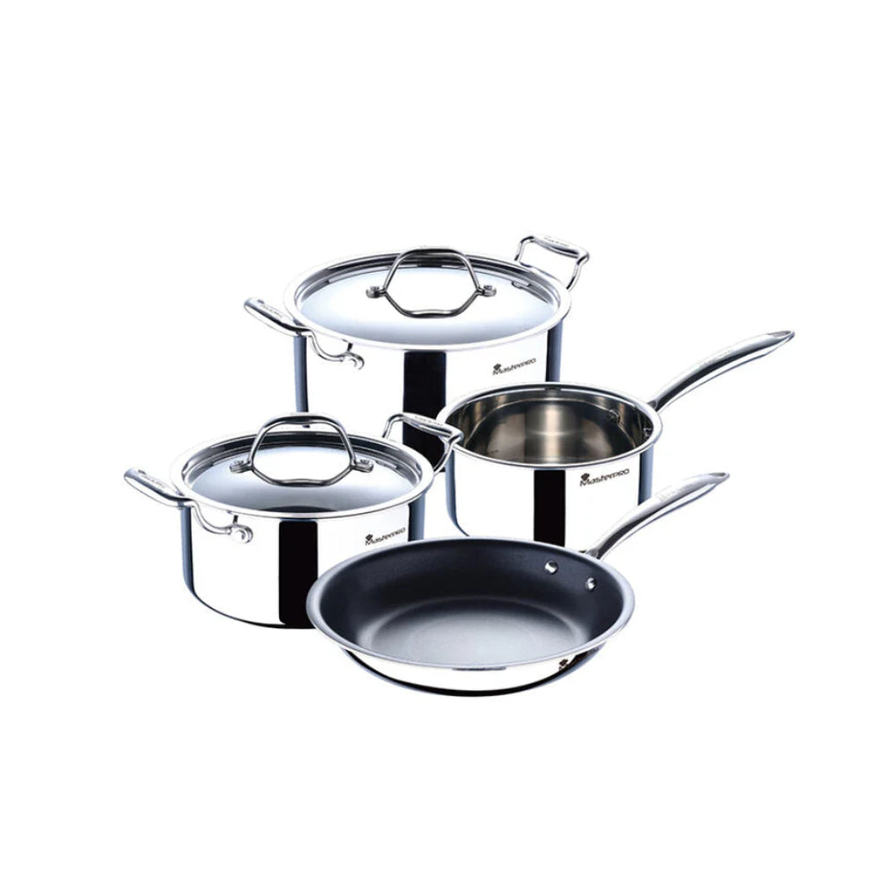 Masterpro Bateria Pot Set 6Pcss Acer.Inox Ind Triply 3 MP, MSTR-BGMP1790