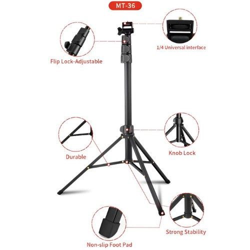 Jmary, Mt-36 Selfie Stick Tripod 67Inch