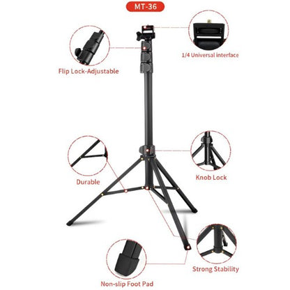 Jmary, Mt-36 Selfie Stick Tripod 67Inch