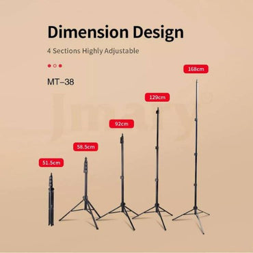 Jmary Extandable Tripod Stand Mt-38