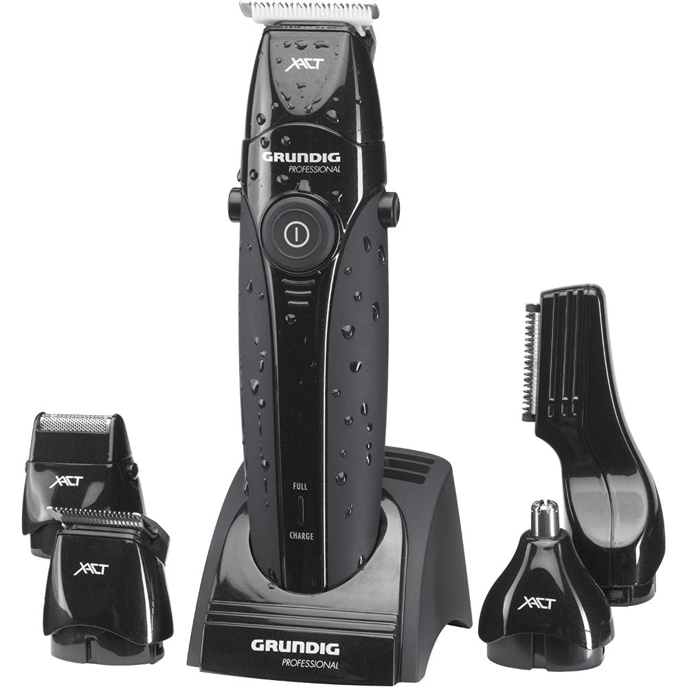 Grundig, Rechargeable Trimmer, Wet & Dry, 120 Min Operating T