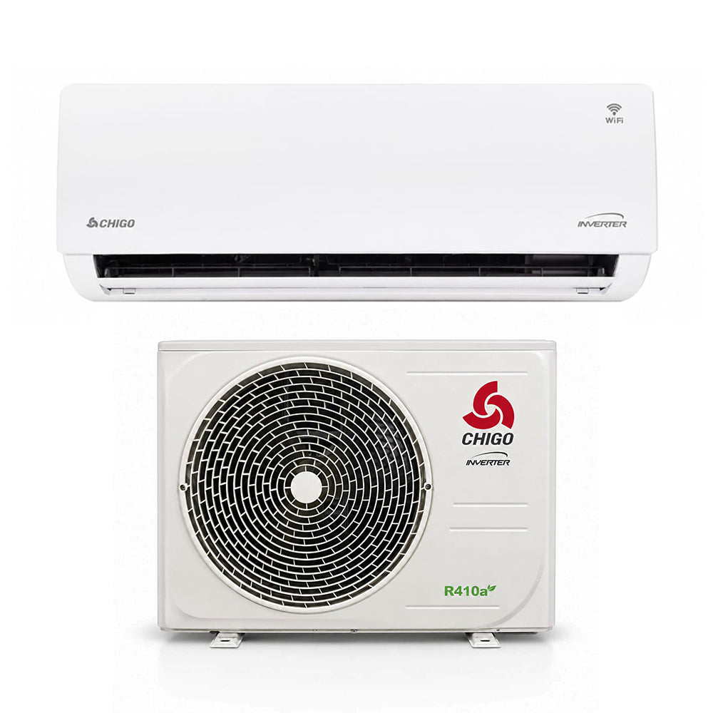 Chigo 18000BTU Dual Inverter AC, Gear Control, WiFi, 4D Airflow System [Excluding Installation], MT1-18KIGW