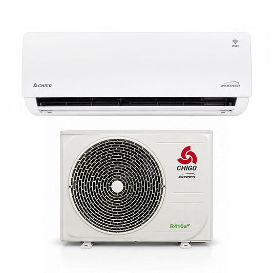 Chigo 18000BTU Dual Inverter AC, Gear Control, WiFi, 4D Airflow System [Excluding Installation], MT1-18KIGW