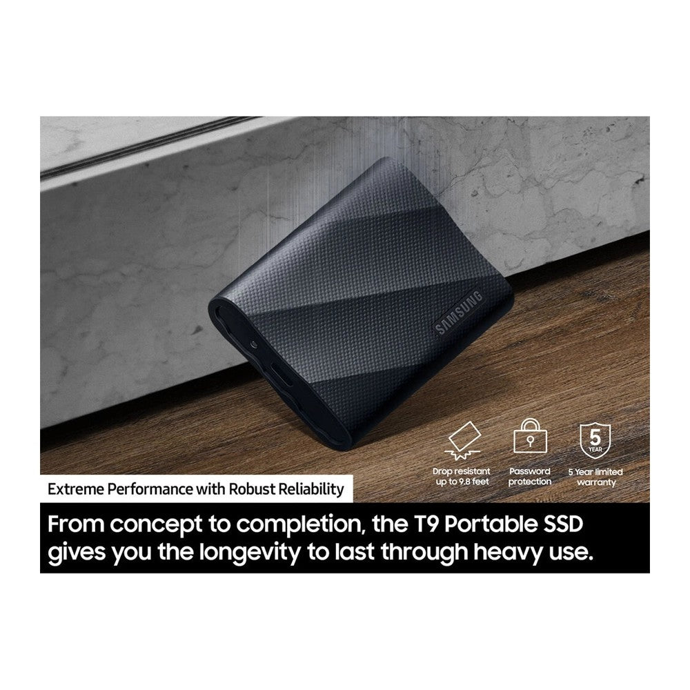 Samsung, Portable Ssd T9 1Tb, 2000Mb/S