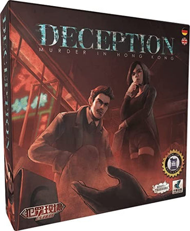 Murder in Hong Kong Board Game, Fast Pace Murder Mystery, 20 min, 4-12 Players, Age 14+ ...Who Among You Can See Through The Lies or is Capable of Not Getting Caught