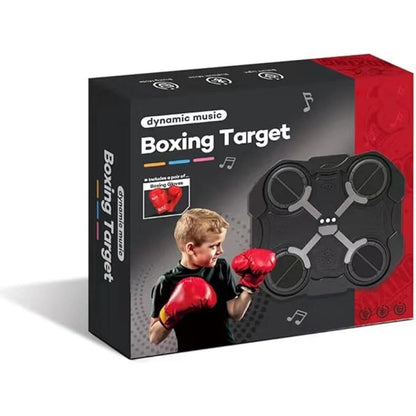 Music Boxing Machine, LED Touch Screen Boxing Target, Wireless Boxing Target Equipment, Smart Boxing Workout Equipment, Adjustable Punching Target Machine, Home Boxing Machine with Music, LED Wireless, MusicBoxing-6167